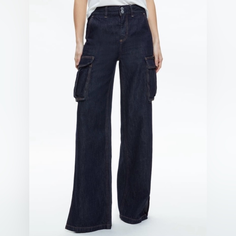 Alice and Olivia Cargo Jeans